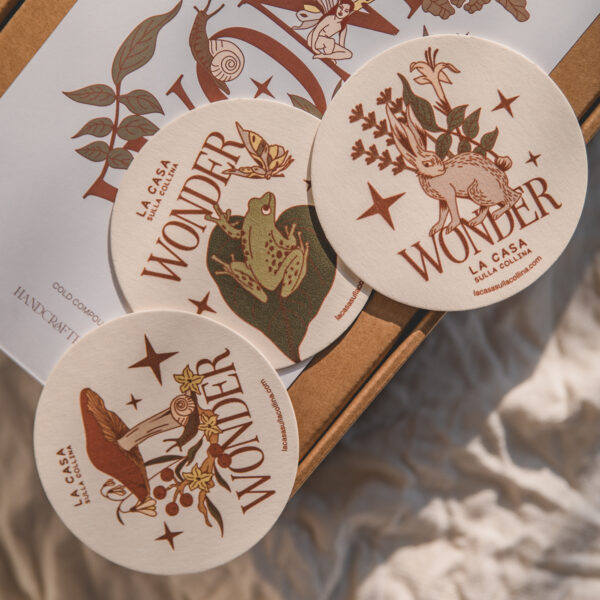 Gin Wonder sottobicchieri da collezione